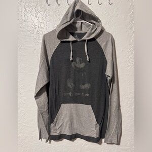 Disney Parks Walt Disney World Mickey Mouse Hooded Raglan Long Sleeve T-Shirt